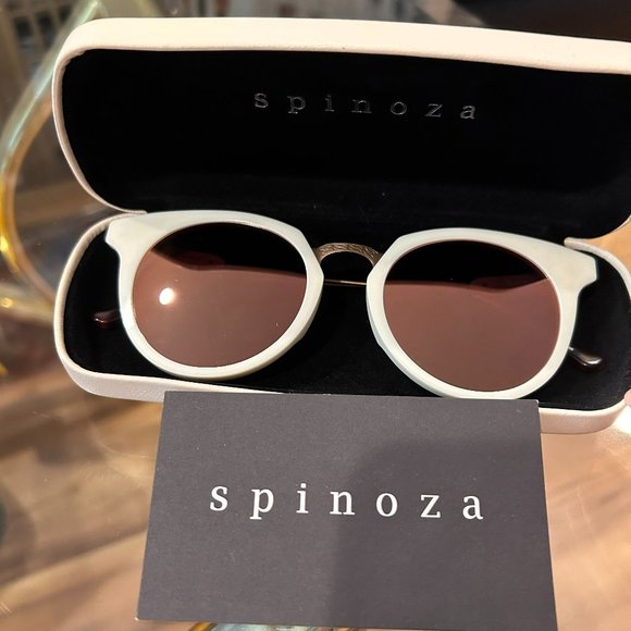 Spinoza Sharveen Ivory x Rose Sunglasses - Picture 1 of 2